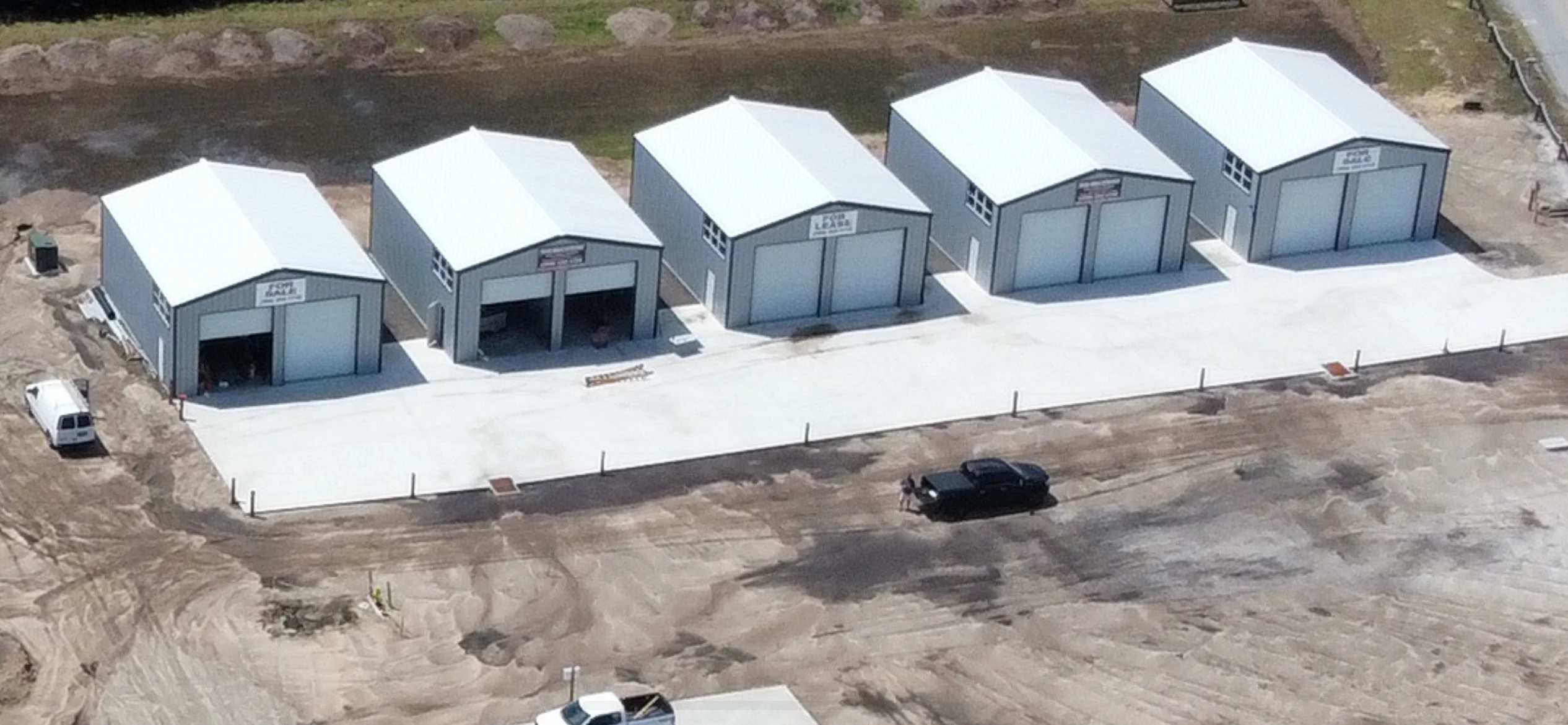 Oak Hill Station Aerial View